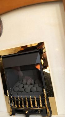 Click Here To Enlarge This Photo Of Fitting a new gas fire